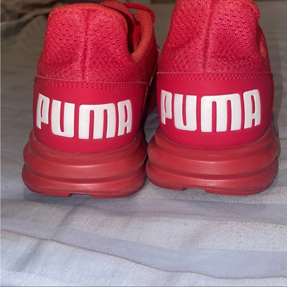 Red Puma Soft Foam Sneakers - Picture 5 of 6